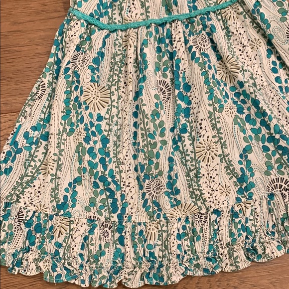 Floral Kids Dress in Blue and White - Picture 11 of 11